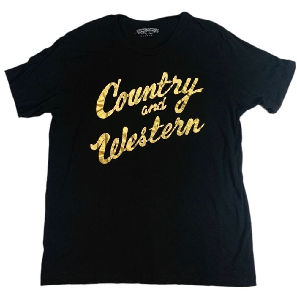 Vinyl Ranch Country Western Tee Shirt XL